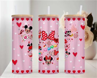 Mickey and Minnie in Valentine